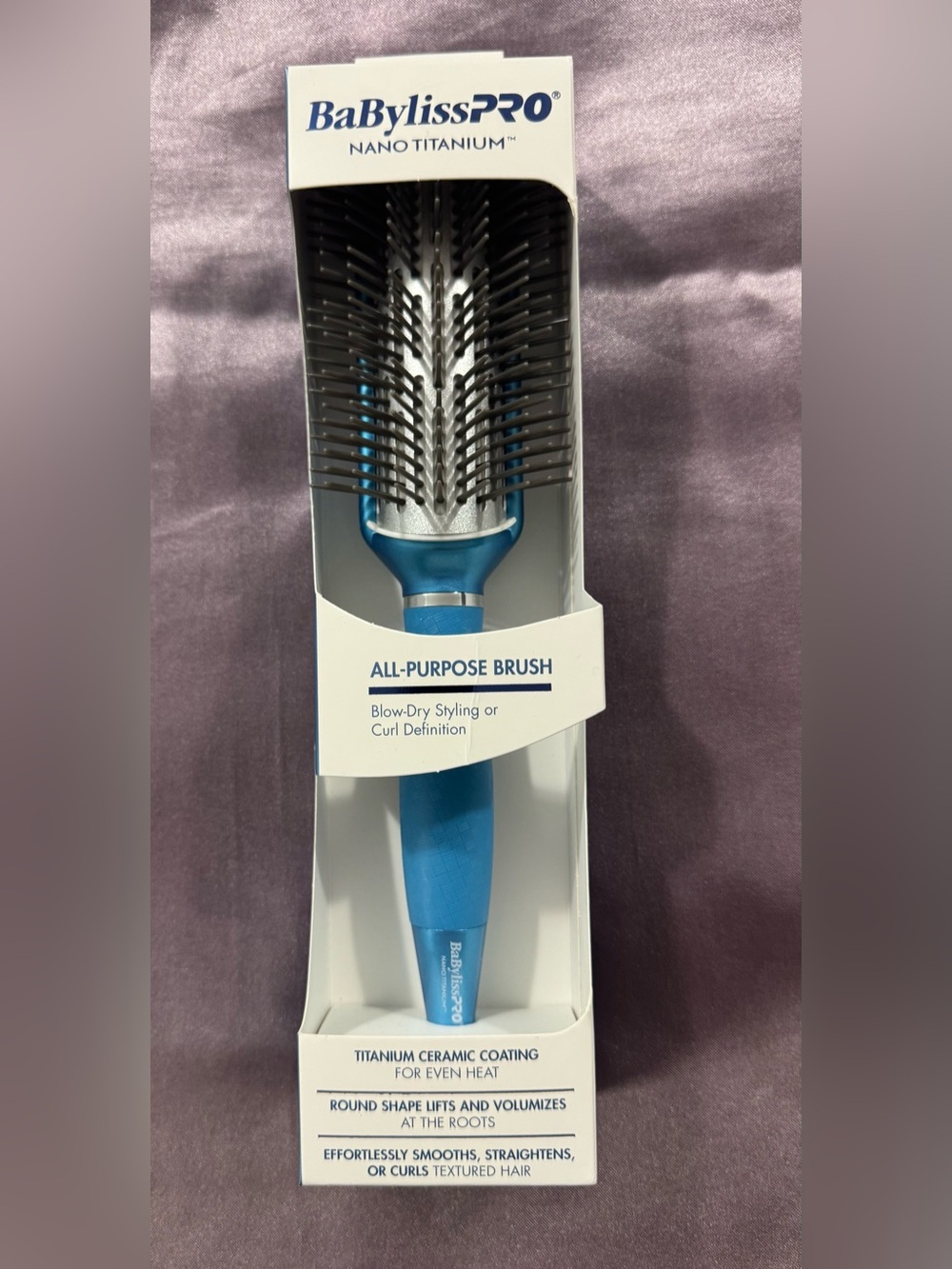 BaBylissPRO Nano Titanium All-Purpose Hair Brush - NIB